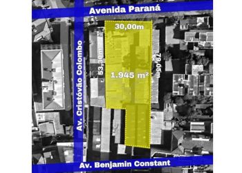 Terreno à venda com 1.945m² no bairro Floresta em Porto Alegre